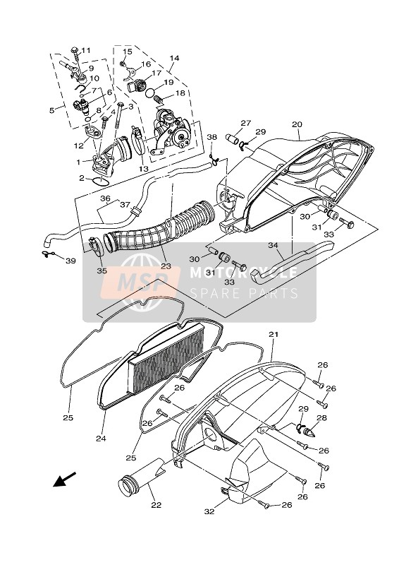 Yamaha TRICITY 125 2020 Admission pour un 2020 Yamaha TRICITY 125